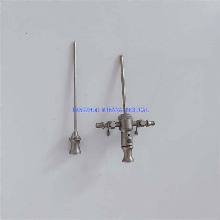 Orthopedics Arthroscopic trocar sleeve set 4mm 2.7mm Arthroscope Sheath Set